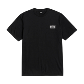 LOSER MACHINE GOOD LUCK  T-SHIRT FINGERS BLACK