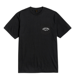 DARK SEAS SURFIN DEVILS POCKET T-SHIRT BLACK
