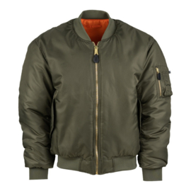 FOSTEX  MA-1 BOMBER JACK DARK OLIVE