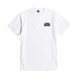 LOSER MACHINE NEIGHBORHOOD WATCH T-SHIRT WHITE