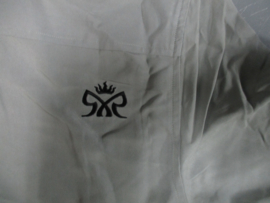 RIETVELD SMALL LOGO EMBROIDERIED COLLAR SHIRT GREY