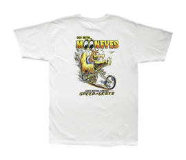 LOSER MACHINE MOONEYES CALI T-SHIRT WHITE