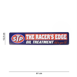 THE RACERS EDGE STP METAL PLATE