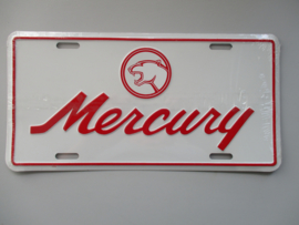 KENTEKENPLAAT FORD MERCURY LOGO METAAL