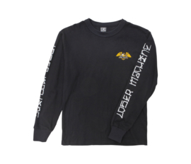 LOSER MACHINE ALLEYWAY THERMAL SHIRT BLACK