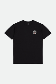 BRIXTON TERMINAL WORN WASH T-SHIRT BLACK