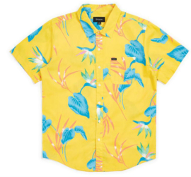 BRIXTON CHARTER SHIRT YELLOW