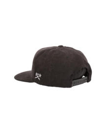 DARK SEAS TRIDENTS CORDUROY CAP BLACK