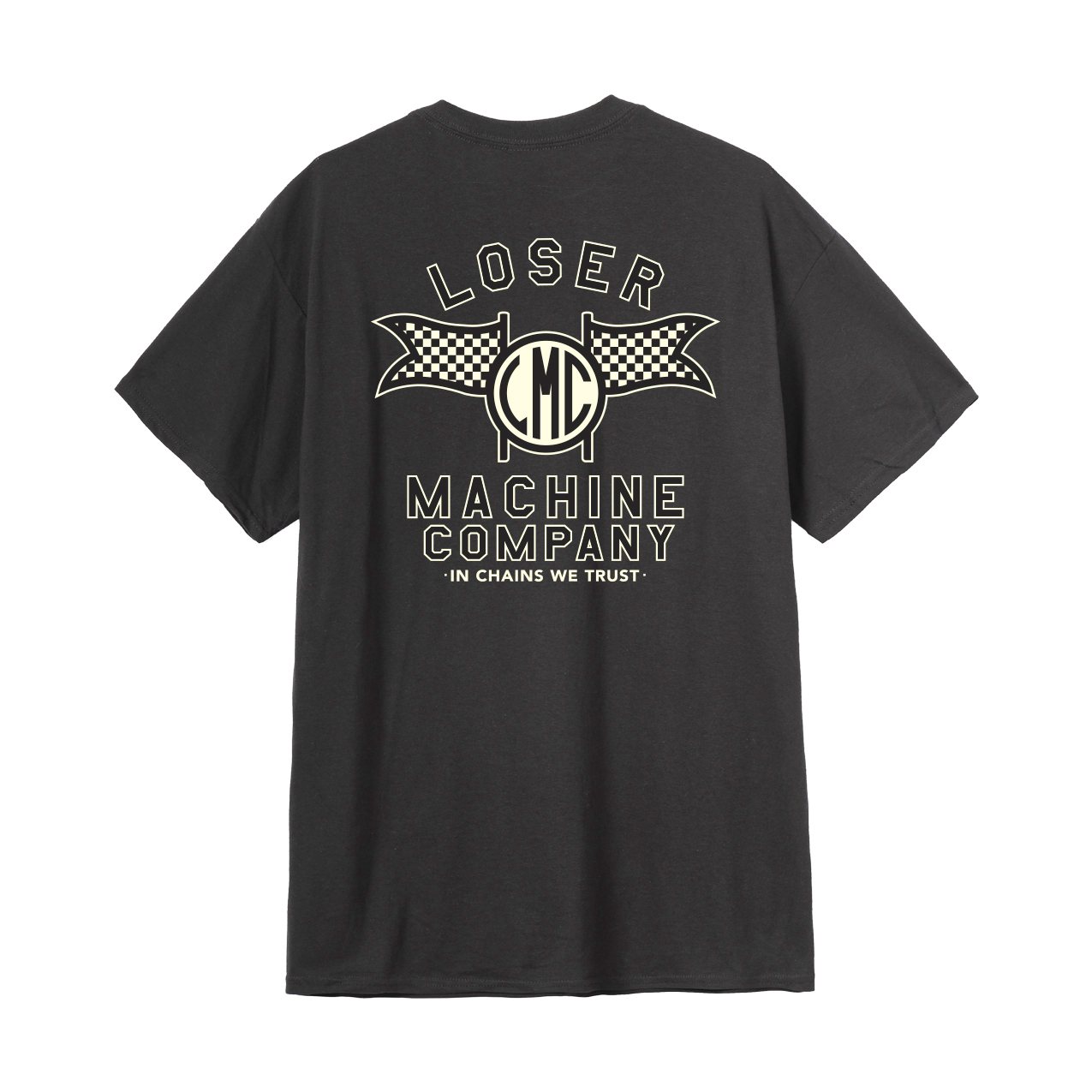 LOSER MACHINE SPEEDWAY POCKET T-SHIRT BLACK