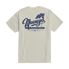 LOSER MACHINE X MOONEYES PARTNERSHIP T-SHIRT CREAM