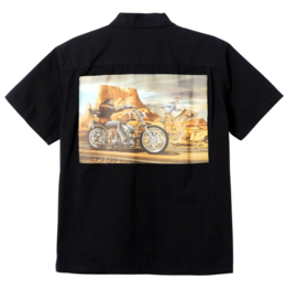 LOSER MACHINE DAVID MANN WORK SS SHIRT BLACK