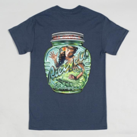 RIETVELD MAGIC BOTTLE T SHIRT HEATHER NAVY