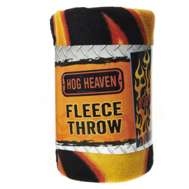 HOG HEAVEN FLEECE DEKEN