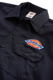 DICKIES CLINTONDALE WORK SHIRT BLACK