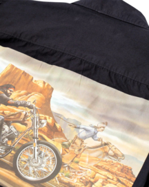 LOSER MACHINE DAVID MANN WORK SS SHIRT BLACK