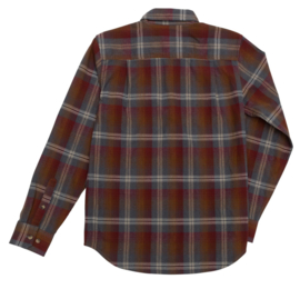 LOSER MACHINE RYDER FLANNEL RED / BROWN