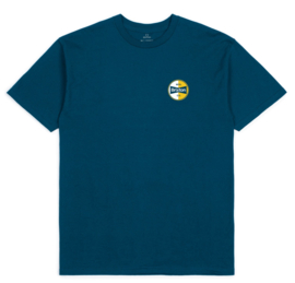 BRIXTON PATRON T-SHIRT MARINE BLUE