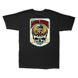 LOSER MACHINE DEATH WALL  T-SHIRT BLACK