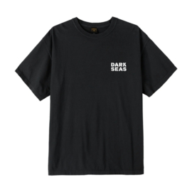 DARK SEAS  OFFSHORE PIGMENT T-SHIRT BLACK