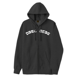 DARK SEAS CABO BELLO ZIP HOODIE HEATHER CHARCOAL