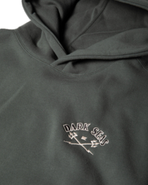 DARK SEAS BURKHART HEAVYWEIGHT CUSTOM FLEECE  GREEN