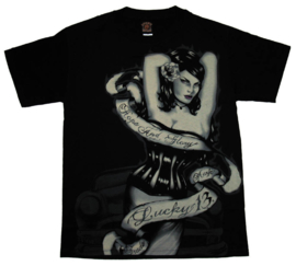 LUCKY 13 HOPE SHORT SLEEVE T SHIRT