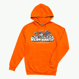 LOSER MACHINE COMMUNITY PULLOVER HOOD SAFETY ORANGE