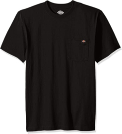 DICKIES HEAVY WEIGHT POCKET T-SHIRT BLACK