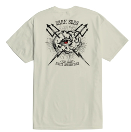 DARK SEAS EYE OF THE STORM  T-SHIRT CREAM