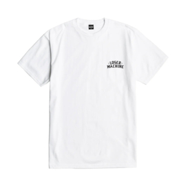 LOSER MACHINE SPEED & SKATE II T-SHIRT WHITE