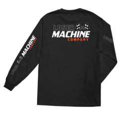 LOSER MACHINE FASTLANE HEAVYWEIGHT LS T-SHIRT BLACK