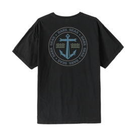 DARK SEAS  OFFSHORE PIGMENT T-SHIRT BLACK