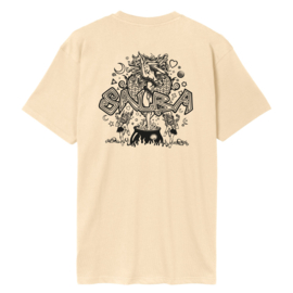 SANTA CRUZ WITCHDOCTOR MONO T-SHIRT VANILLA