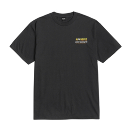 LOSER MACHINE X MOONEYES  ECONO-HAULING T-SHIRT BLACK