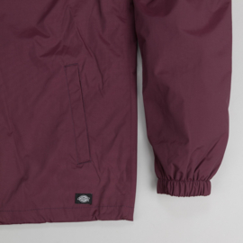 DICKIES TORRANCE COACH JACKET MAROON