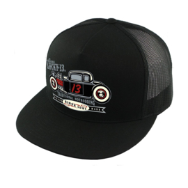 LUCKY 13 HAT CAP  THE COUPE 13 TRUCKER