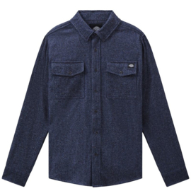 DICKIES WOODMERE LONGSLEEVE SHIRT DARK BLUE