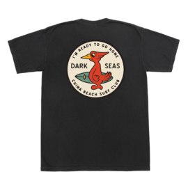 DARK SEAS FIREFLY PIGMENT TEE BLACK