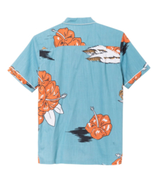 DARK SEAS TILLMAN WOVEN SHIRT BLUE