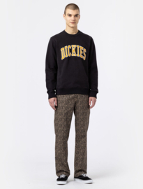 DICKIES AITKIN SWEATER BLACK YELLOW