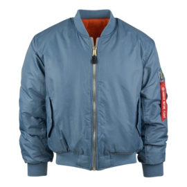 FOSTEX  MA-1 BOMBER JACK VINTAGE DENIM
