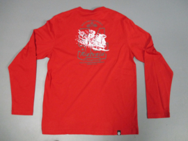 RIETVELD SNOW RODS LS T-SHIRT RED