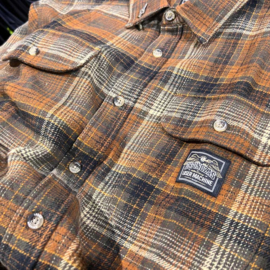 LOSER MACHINE X ESPINOZAS KINSMAN FLANNEL SHIRT GREEN