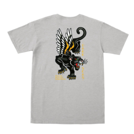 DARK SEAS  POUNCE  T-SHIRT HEATHER GREY