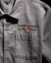LOSER MACHINE MONTES  WORKSHIRT CHARCOAL