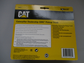 CATERPILLAR DEALERSHIP GMC PICKUP TRUCK 1:64 SCALE