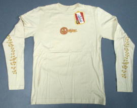 RIETVELD CHIMP GUITAR LS T-SHIRT L. BEIGE