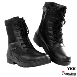 FOSTEX SNIPER BOOTS YKK ZIPPER BLACK