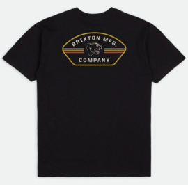 BRIXTON RAMPANT T-SHIRT BLACK