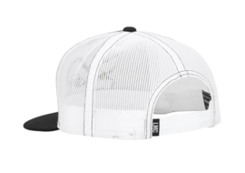 LOSER MACHINE GLORY TRUCKER CAP BLACK /  WHITE